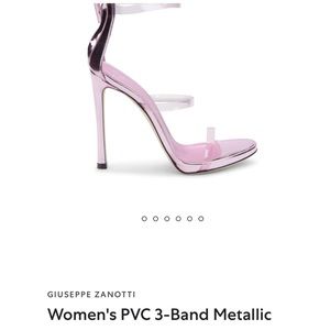 Brand new never worn Guiseppe heels